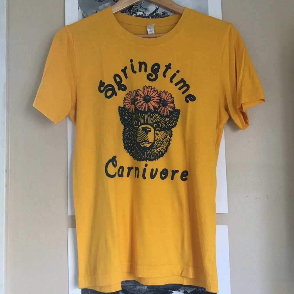 Springtime Carnivore 🐻 Tee Shirt